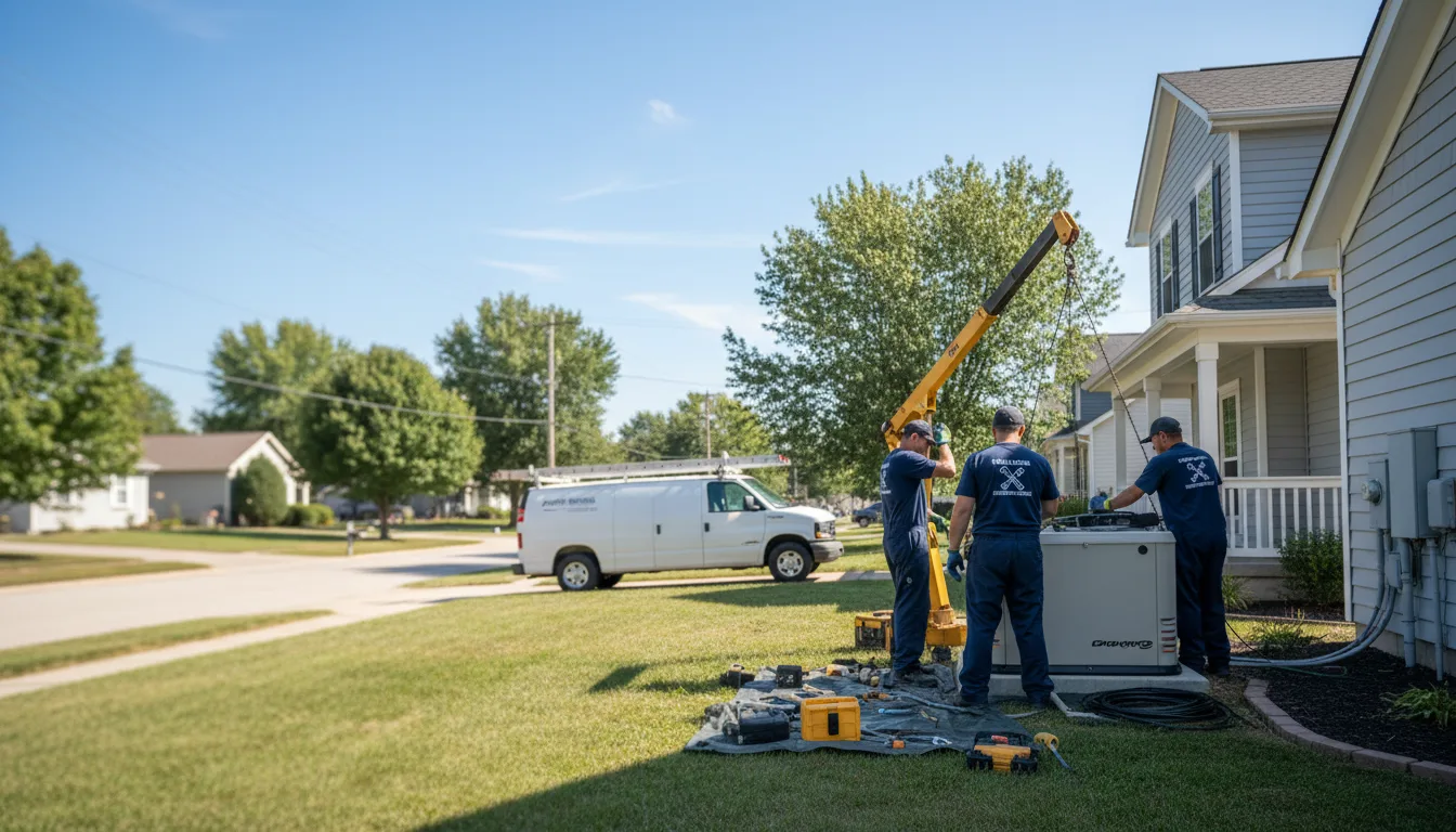 Generator Installation in Creve Coeur, IL near me